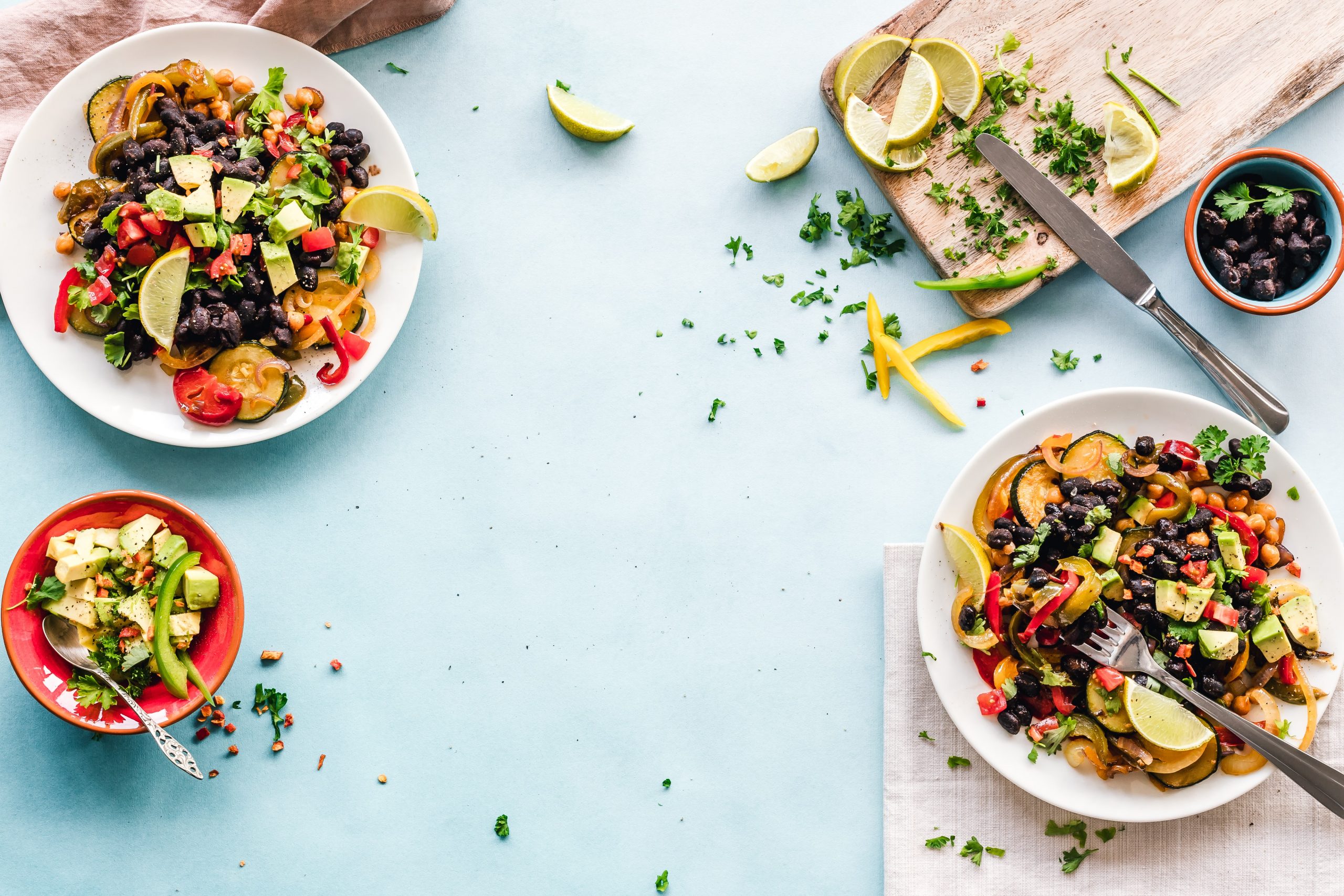 a healthy and tasty vegan taco salad recipe