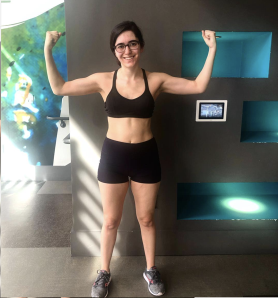 a vegan personal trainer case study before and after photos