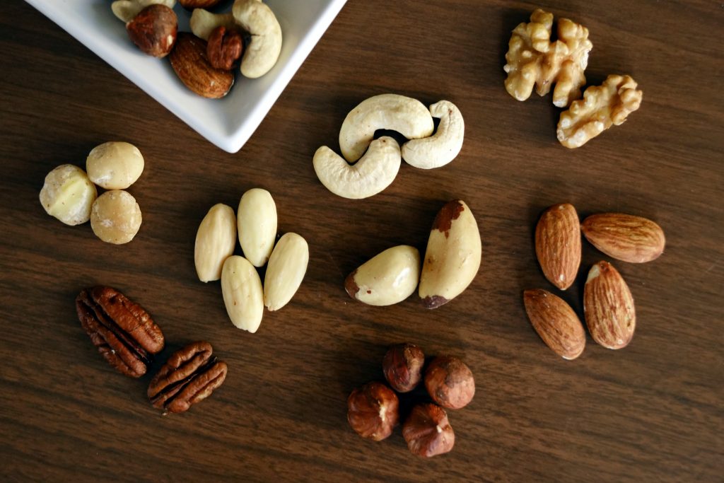 healthy nuts for iron micronutrients