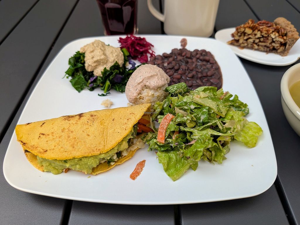 Casa de luz restaurant vegan food whole food plant-based Healthy Vegan Weekend Guide to Austin 